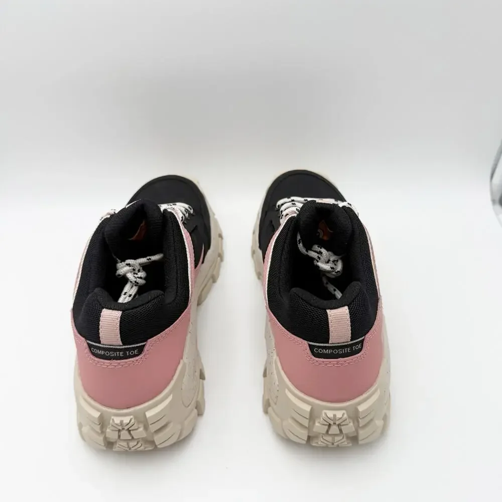 Caterpillar Womens Invader Sport CT Work Sneakers Size 9 M Black Pink SR NWOB